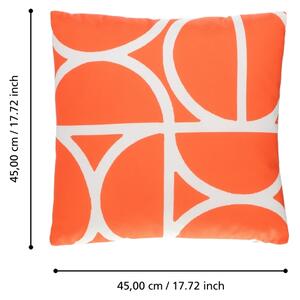Eglo 420251 - Dekorační polštář TSUNAN 45x45 cm oranžová