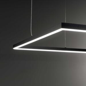 Ideal Lux LED Závěsné svítidlo Oracle Slim square, Ø 50 Barva: Bílá