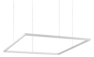 Ideal Lux LED Závěsné svítidlo Oracle Slim square, Ø 90 Barva: Bílá