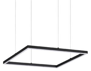 Ideal Lux LED Závěsné svítidlo Oracle Slim square, Ø 50 Barva: Černá