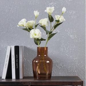Eglo 421221 - Skleněná váza SIRANANA 22x14,5 cm hnědá/kouřová