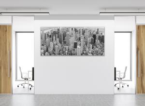 Obraz skleněný panorama New York City - 30 x 60 cm