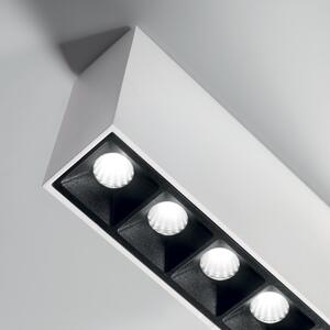 LED Stropní bodové svítidlo Ideal Lux Lika 10W Surface BK, 3000K Barva: Černá
