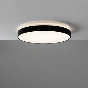 ACB Iluminacion Stropní LED svítidlo LISBOA ø 60 cm, 60W + 8W, CRI90 Teplota světla: 4000 K, Barva materiálu: černá, Stmívání: ON/OFF