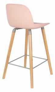 ZUIVER ALBERT KUIP pultová židle růžová