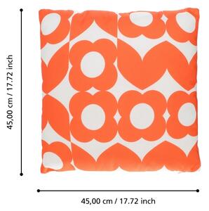 Eglo 420247 - Dekorační polštář TSUNAN 45x45 cm oranžová