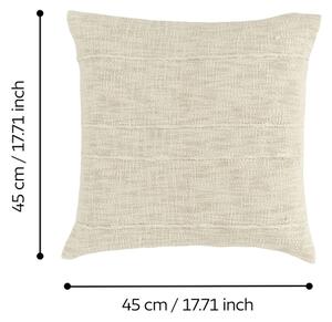 Eglo 420335 - Dekorační polštář SHILABO 45x45 cm béžová