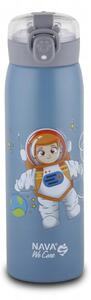 NAVA termohrnek pro děti 500 ml modrý We Care