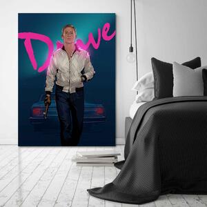Obraz na plátně Drive, Ryan Gosling - Nikita Abakumov Rozměry: 40 x 60 cm