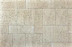 Obklad Vaspo Travertin béžová 35x23,4; 35x11,6; 23,4x23,4 cm reliéfní V55006