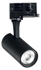 Ideal Lux Nastavitelný kompaktní LED reflektor FOX 8W, CRi 80 Teplota světla: 4000 K, Barva materiálu: černá