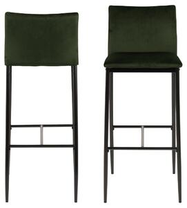 Actona Barová židle Demina zelená