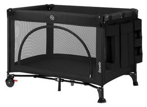 Lionelo - Organizér na postýlku 3v1 SIDEPOCKET Black