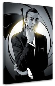 Obraz na plátně James Bond - Nikita Abakumov Rozměry: 40 x 60 cm
