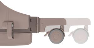 Lionelo - Dětská postýlka 3v1 JODIE Beige Taupe