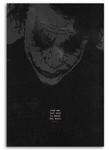 Obraz na plátně Joker čb - Nikita Abakumov Rozměry: 40 x 60 cm