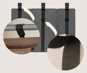 Lionelo - Organizér na postýlku 3v1 SIDEPOCKET Grey