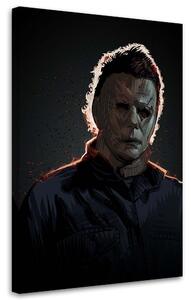 Obraz na plátně Halloween, Michael Myers - Nikita Abakumov Rozměry: 40 x 60 cm