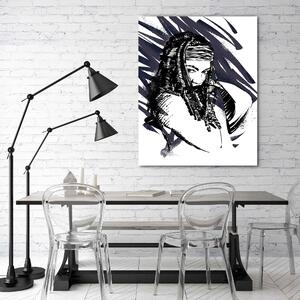 Obraz na plátně Živí mrtví, Michonne - Nikita Abakumov Rozměry: 40 x 60 cm