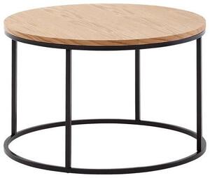KONFERENČNÍ STOLEK, hnědá, kompozitní dřevo, 70/70/45 cm MID.YOU, Online Only