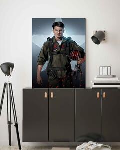 Obraz na plátně Maverick, Tom Cruise - Nikita Abakumov Rozměry: 40 x 60 cm