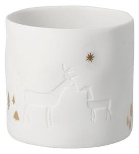 Räder Porcelánový svícen na čajovou svíčku Deer
