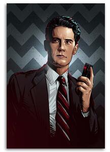 Obraz na plátně Twin Peaks - Nikita Abakumov Rozměry: 40 x 60 cm