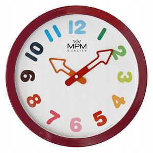 BAREVNÉ NÁSTĚNNÉ HODINY MPM E01.4050.23 30,5 cm