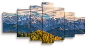 Obraz - horské panorama (210x100 cm)