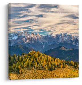 Obraz - horské panorama (30x30 cm)