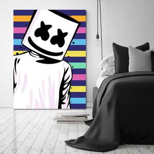 Obraz na plátně Marshmello - Nikita Abakumov Rozměry: 40 x 60 cm