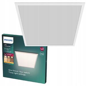 Stropní Svítidlo Philips bílý čtvercový 60x60 cm 36 W 3300 lm 2700 K LED