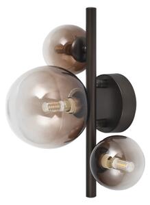 Brilagi - LED Nástěnné svítidlo MILLA 3xG9/3W/230V hnědá/kouřová hnědá