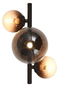 Brilagi - LED Nástěnné svítidlo MILLA 3xG9/3W/230V hnědá/kouřová hnědá