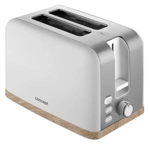 Concept TE2015 - Topinkovač s dvěma otvory 930W/230V bílá