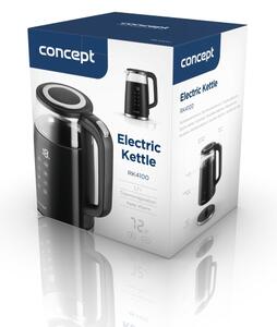 Concept RK4100 - Rychlovarná konvice s termotegulací 1,7 l 2200W/230V černá
