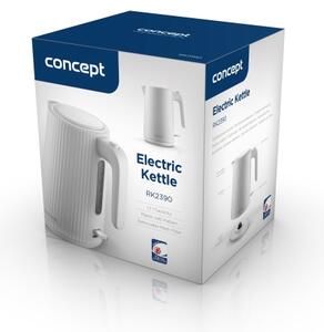 Concept RK2390 - Rychlovarná konvice 1,7 l 2200W/230V bílá