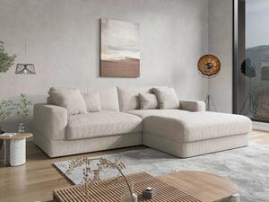 ROHOVÁ SEDAČKA, textil, krémová Sit & More - Sedací soupravy, Online Only