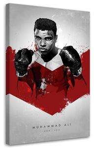 Obraz na plátně Americký boxer Muhammad Ali - Nikita Abakumov Rozměry: 40 x 60 cm