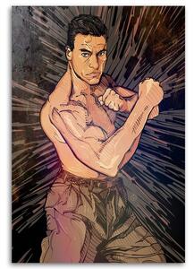 Obraz na plátně Jean-Claude Van Damme - Nikita Abakumov Rozměry: 40 x 60 cm
