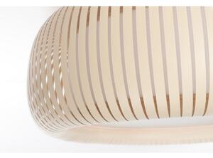 Stropní svítidlo STRIPES 2xE27/40W/230V pr. 55 cm krémová/bílá