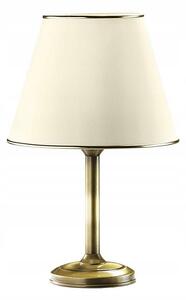 Stolní lampa Jupiter zlatá, žlutá 60 W