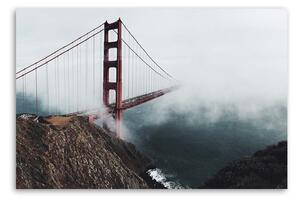 Obraz na plátně Golden Gate - Nikita Abakumov Rozměry: 60 x 40 cm