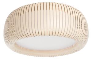 Stropní svítidlo STRIPES 2xE27/40W/230V pr. 55 cm krémová/bílá
