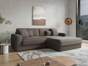 ROHOVÁ SEDAČKA, textil, barvy grafitu Sit & More - Sedací soupravy, Online Only