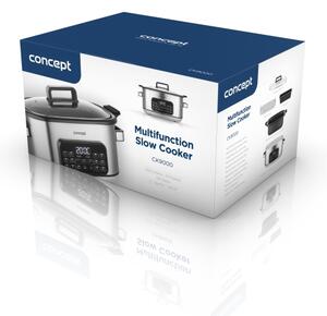 Concept CK9000 - Multifunkční elektrický hrnec 6 l 10v1 1250W/230V