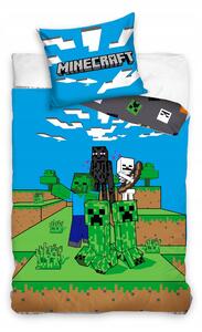Sada povlečení Carbotex Minecraft 140x200 cm vícebarevná