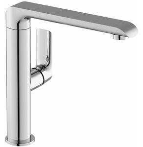 Ravak X070125 - Umyvadlová/dřezová baterie FLAT 26,2 cm lesklý chrom