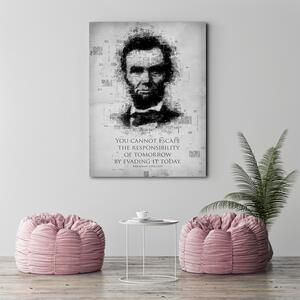 Obraz na plátně Prezident Abraham Lincoln - Gab Fernando Rozměry: 40 x 60 cm