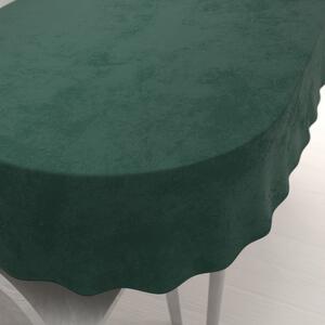 Biante Sametový oválný ubrus Velvet Premium SVP-044 Lesní zelená 60x100 cm